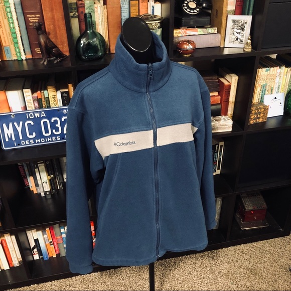 Columbia Blue Interchange Core Fleece Jacket - Picture 3 of 6